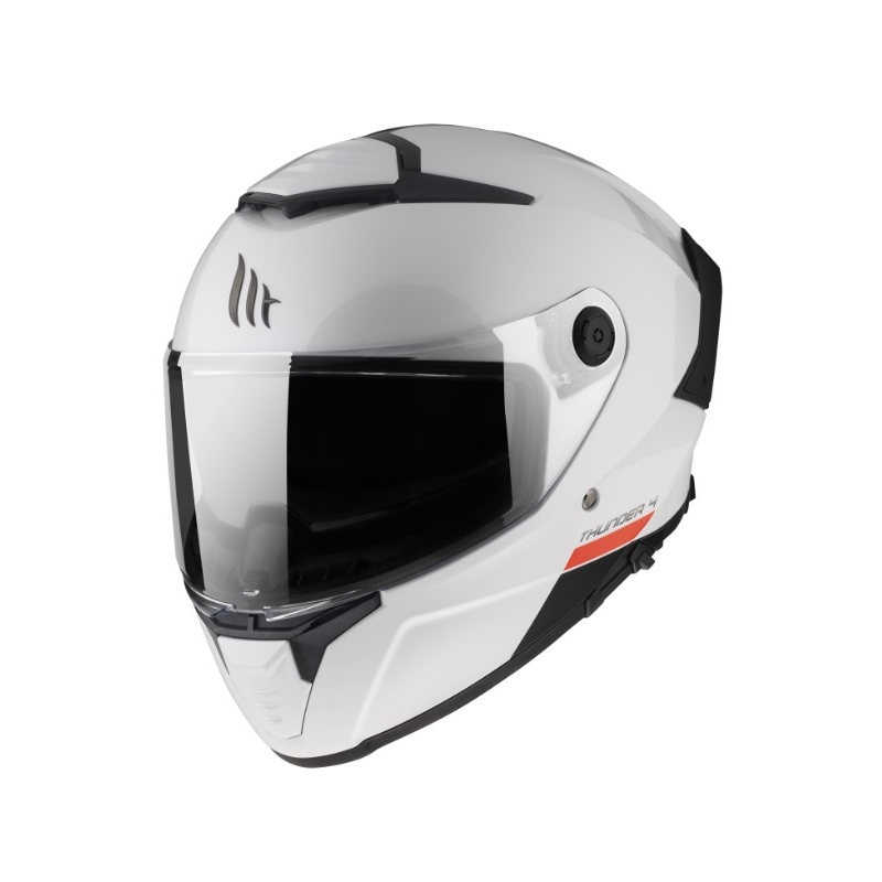 Integrálna prilba na motorku MT FF118SV Thunder 4 SV perleťová biela