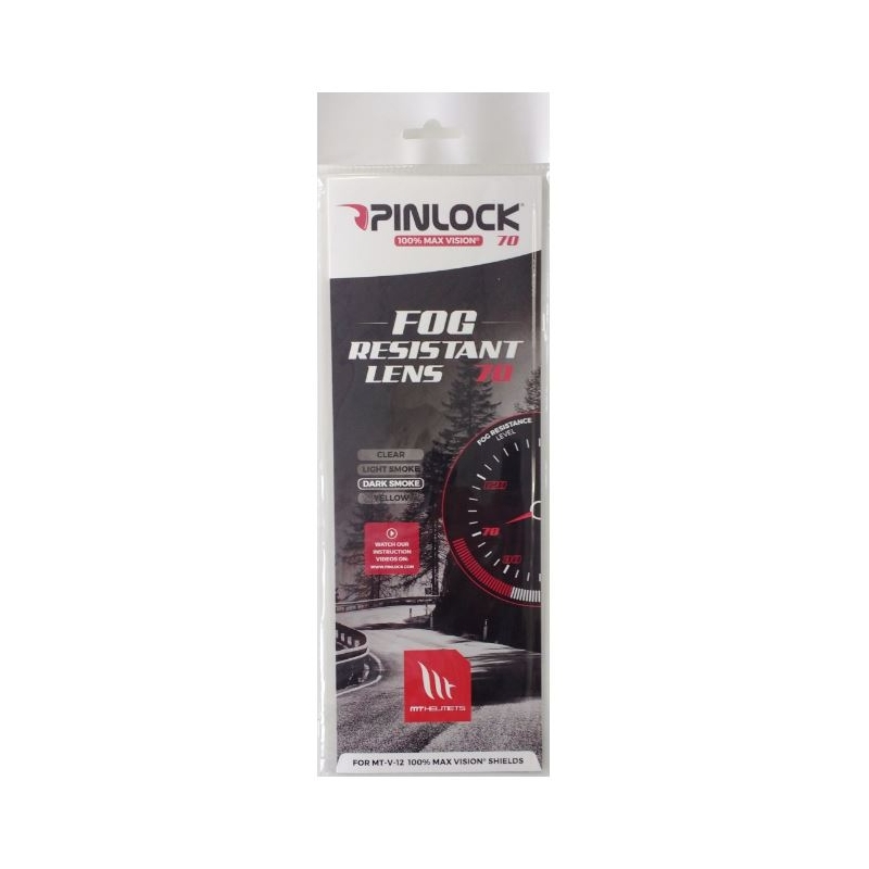 Pinlock pre prilbu MT V-09 dymový výpredaj