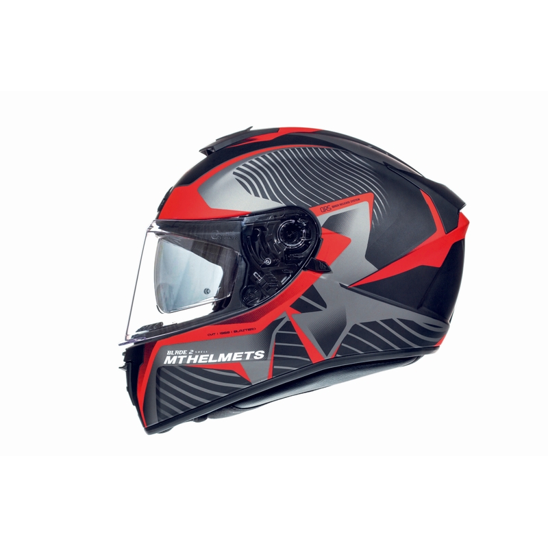 Integrálna prilba na motorku MT Blade 2 SV Blaster čierna matná-červená