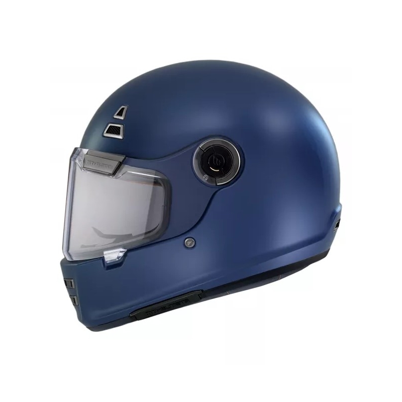 Integrálna prilba na motocykel MT Jarama Solid A7 modrá matná výpredaj