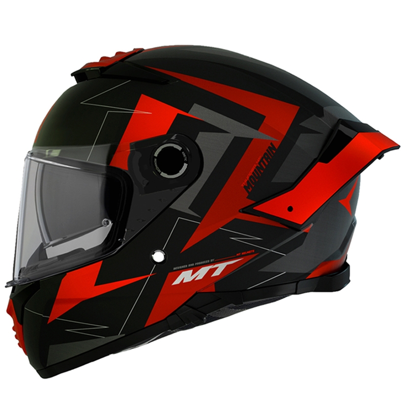 Integrálna prilba na motocykel MT FF118SV Thunder 4 SV Mountain C5 čierno-červená