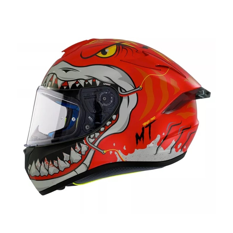 Integrálna prilba na motocykel MT Targo Pro Sharky červená
