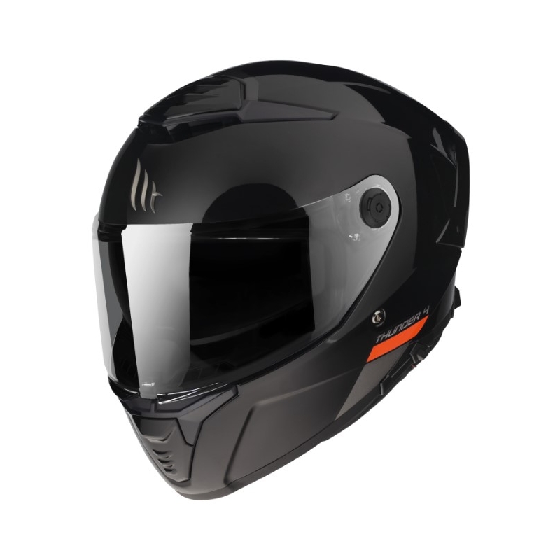 Integrálna prilba na motocykel MT FF118SV Thunder 4 SV čierna lesklá