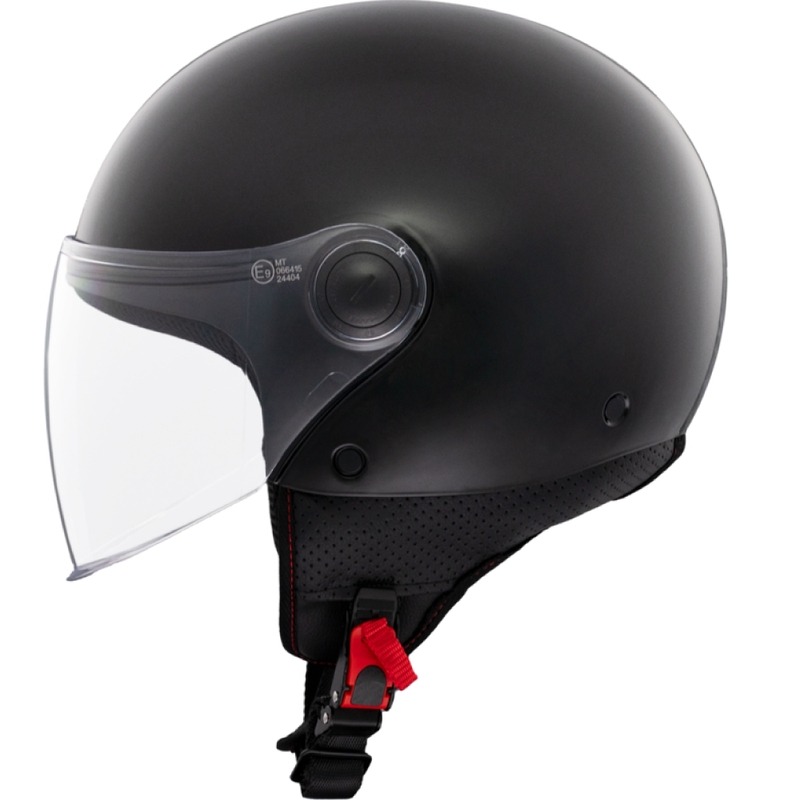 MT Street S Otvorená motocyklová prilba Gloss Black