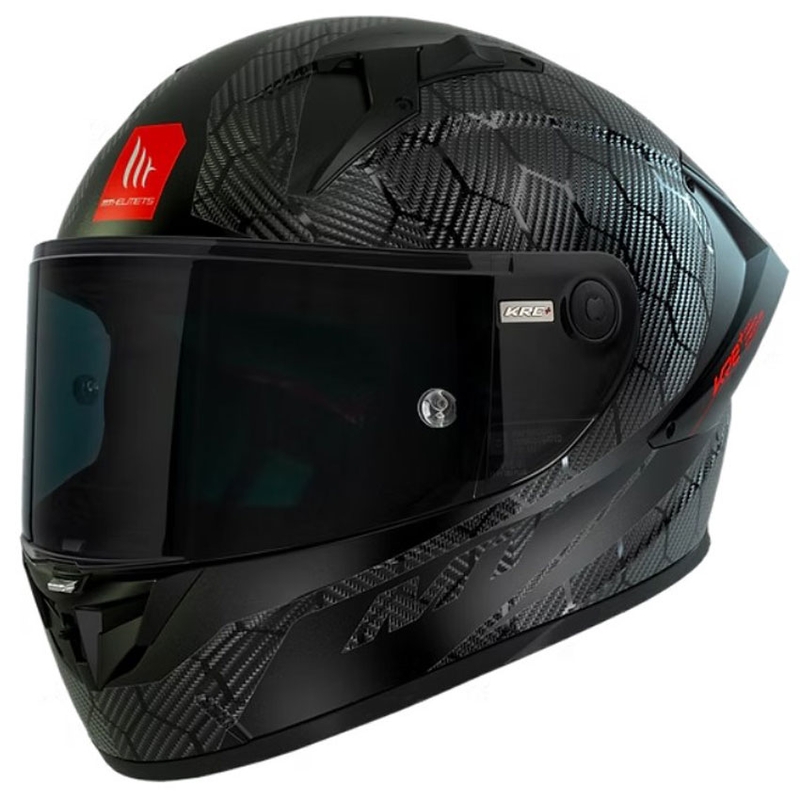 Integrálna prilba na motocykel MT KRE+ Solid A11 čierna lesklá