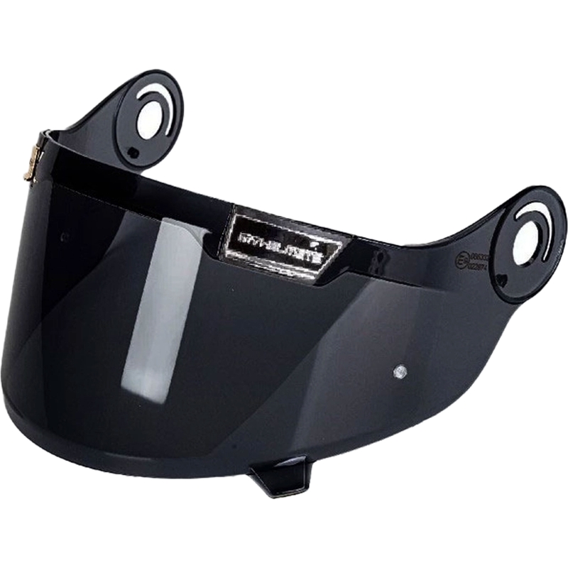 Plexi MT-V-32 Max Vision pre helmy Jarama/Jarama SV tmavé so striebornými detailmi