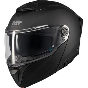 Výklopná prilba na motorku MT Atom 2 SV Pure A1 matná čierna