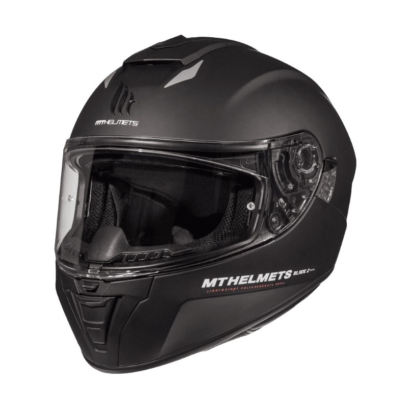 Integrálna prilba na motocykel MT Blade 2 SV Solid čierna matná výpredaj