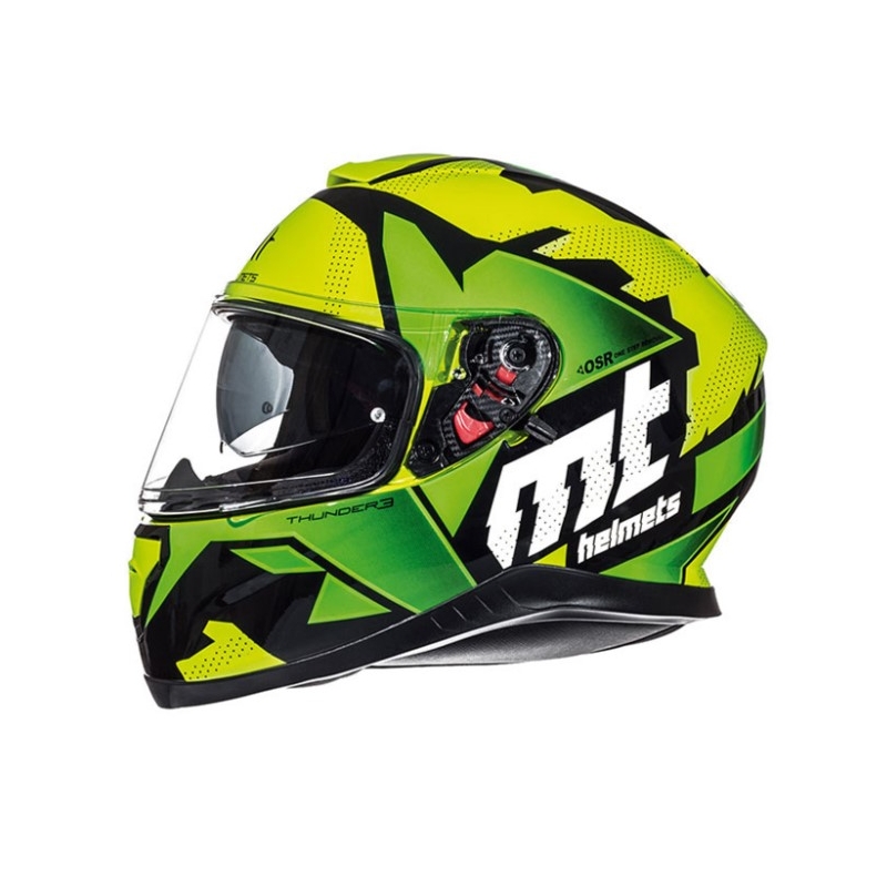 Integrálna prilba na motorku MT Thunder 3 SV Torn fluo žlto-zelená