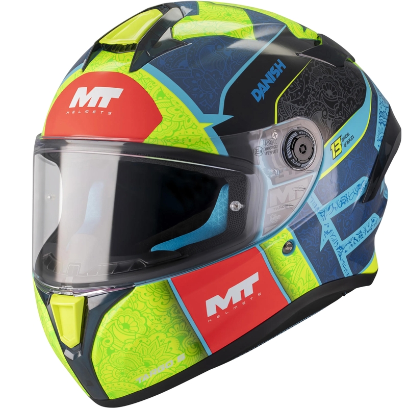 Integrálna prilba na motorku MT Targo S Danish_26_Brasil C3 modro-fluo žlto-červená